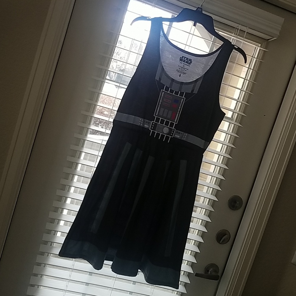 Cut Darth Vader dress